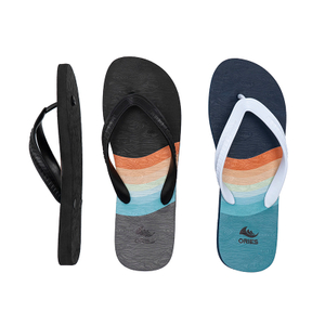 AH-22P011 New Fashion Custom Logo Rubber Flip-flops Beach Sandals Flip-flops Slippers