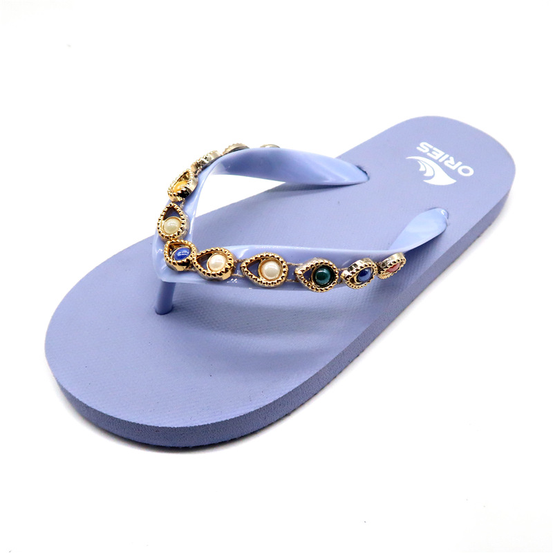 AH-9P053 Printed Custom Beach Casual Hawaii Summer Flip Flops
