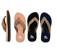New Fashion Women Eva Cotton Fabric Summer Casual Flip Flops Wholesale Sandals Slippers Supporting Customization