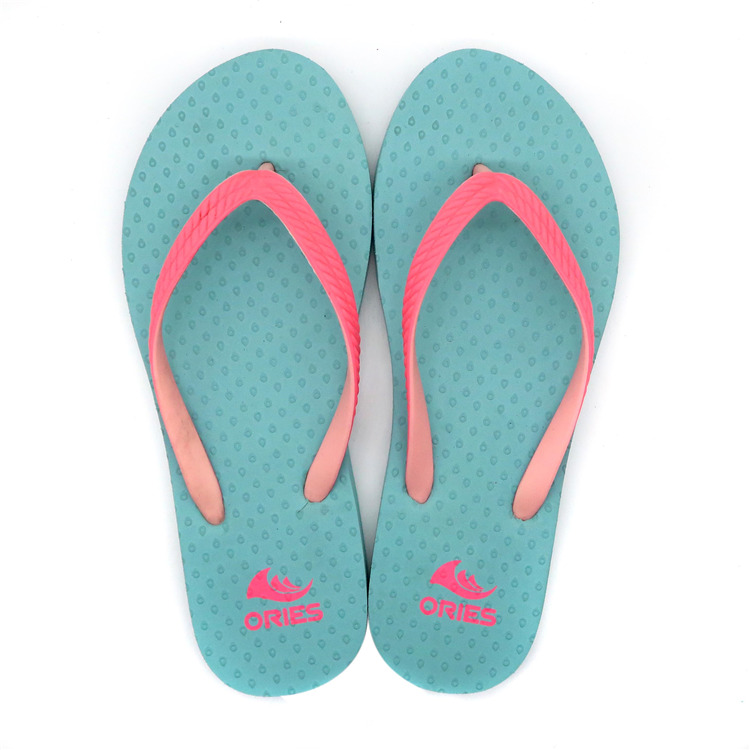AH-9P061 Stylish Multicolor Optional Comfortable V Strap PE Flip Flops for Women