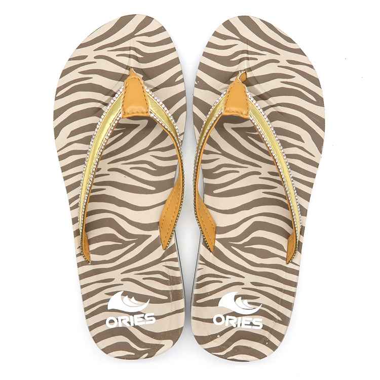 AH-9E089 Patterned Sole Wholesale Women EVA Flip-Flops