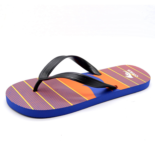 Wholesale Fashion PVC Man Slippers Beach Flip Flops AH-8P018 -Ories