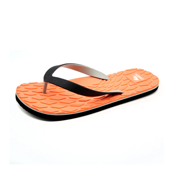 Cheap Fashion Irregular Pattern Massage Insole Man Outdoor&beach EVA Flip Flops Slippers AH-8E020 -Ories