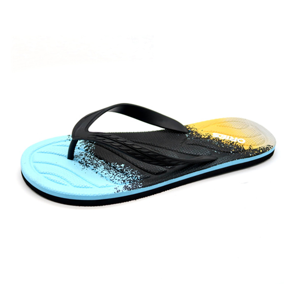 Simple Chic Style Mixed Color Man Flip Flop Slippers AH-8E024 -Ories