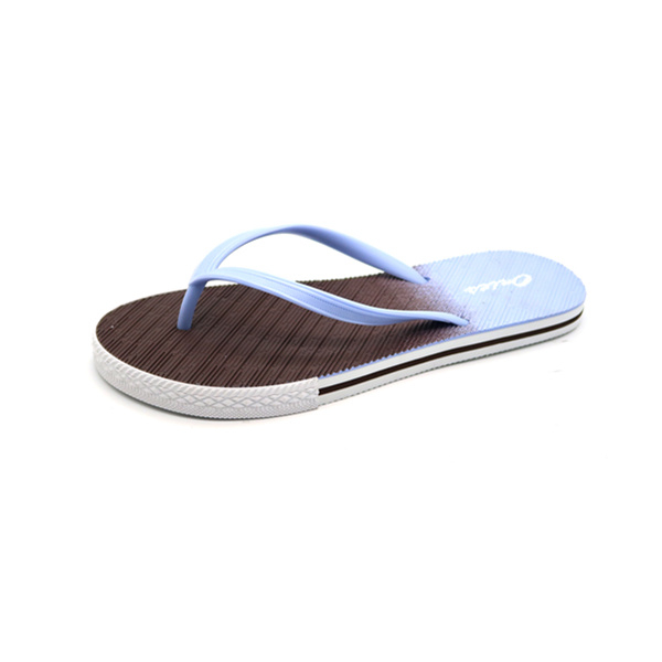Personalized Particular Gradient Ramp Printing Insole Women Outdoor Beach EVA Flip Flops AH-8E023 -Ories