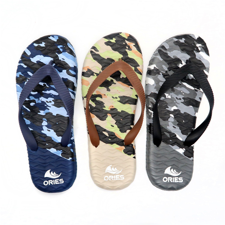 AH-9E037 Fashionable Summer Men Anti-skid EVA Beach Slippers