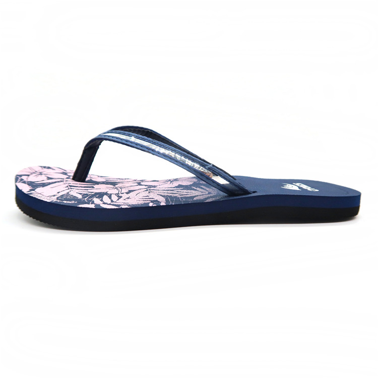AH-9E031 Floral Printing Anti-skid Women EVA Flip-Flops Slippers