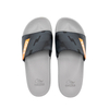 AH-22E011 Slippers Unisex OEM Custom Black Slides Footwear Sandal PVC Slippers Unisex Slippers Logo