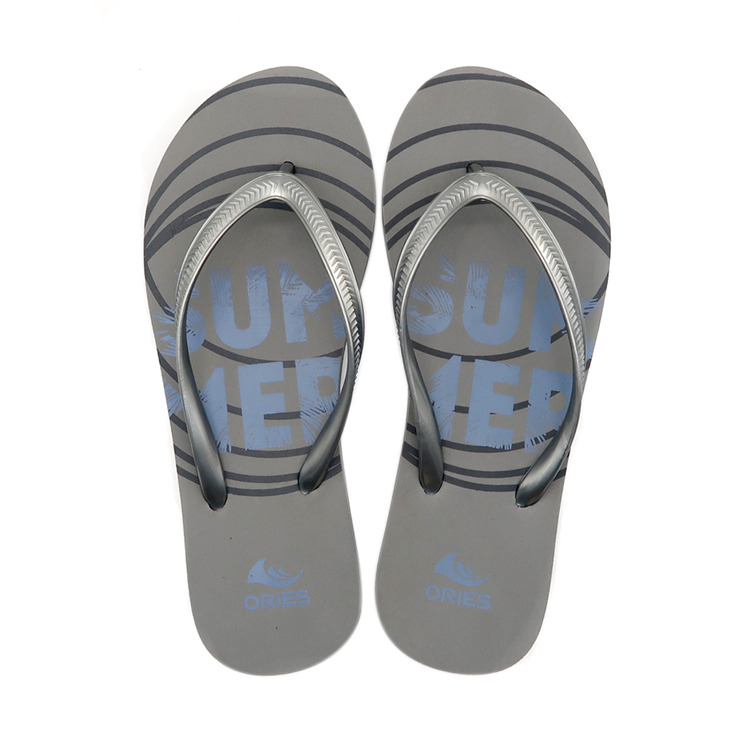 AH-9E130 Letter Printing Anti-skid Beach Walk Slippers