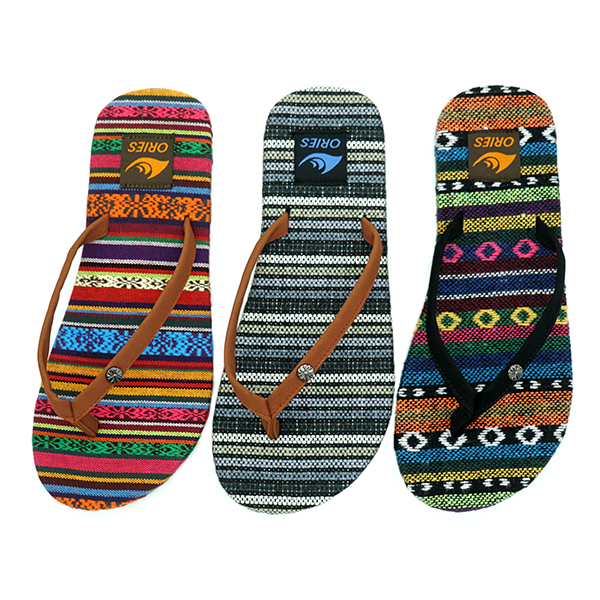 AH-21E003 Eco Friendly Bohemian Retro Style Flip Flops