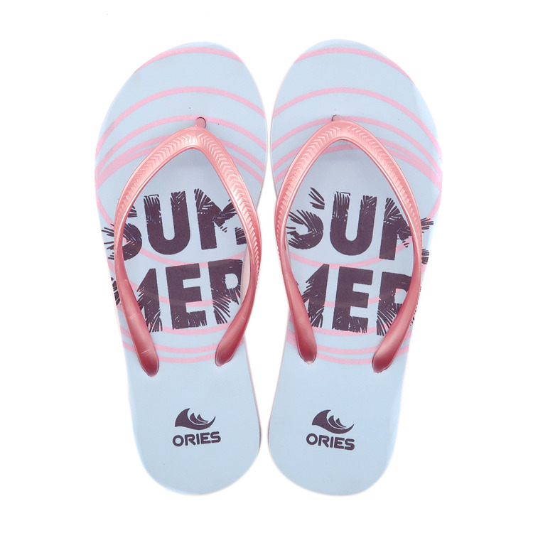 AH-9E130 Letter Printing Anti-skid Beach Walk Slippers