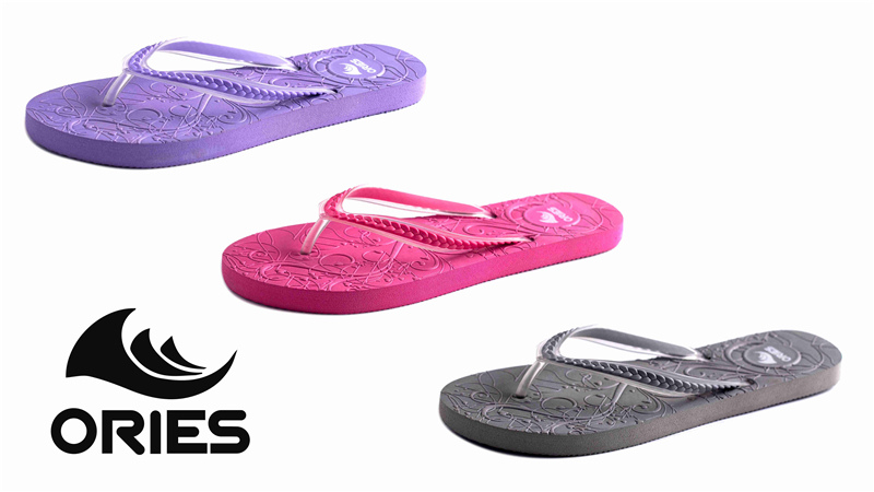 AH-9P101 Solid Color Summer Non-Slip Trendy PE Girls Flip Flops