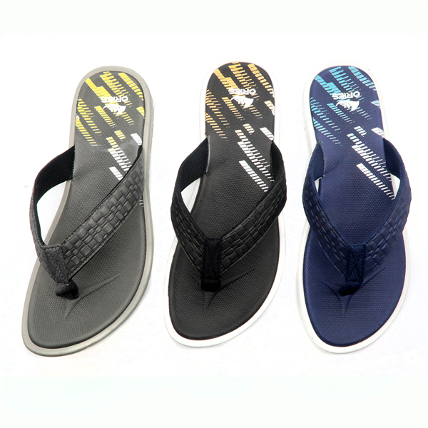 Personalized Fashionable Printing Insole Men Outdoor Casual EVA Flip Flops AH8E078-Ories
