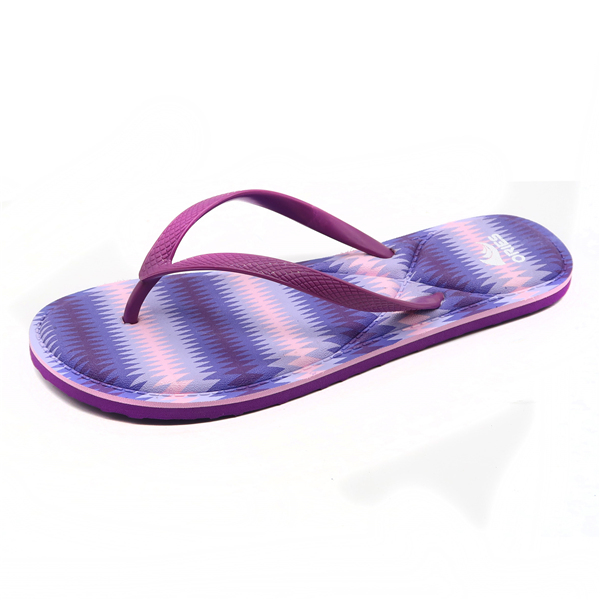 Macaron Stylish Embossed Effect Insole Ladies' EVA Outdoor Beach Slippers Flip Flop AH-8E009 -Ories
