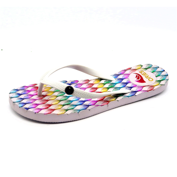 Wholesale Chromatic Custom Summer Casual Women Flip Flops AH-8P039 -Ories